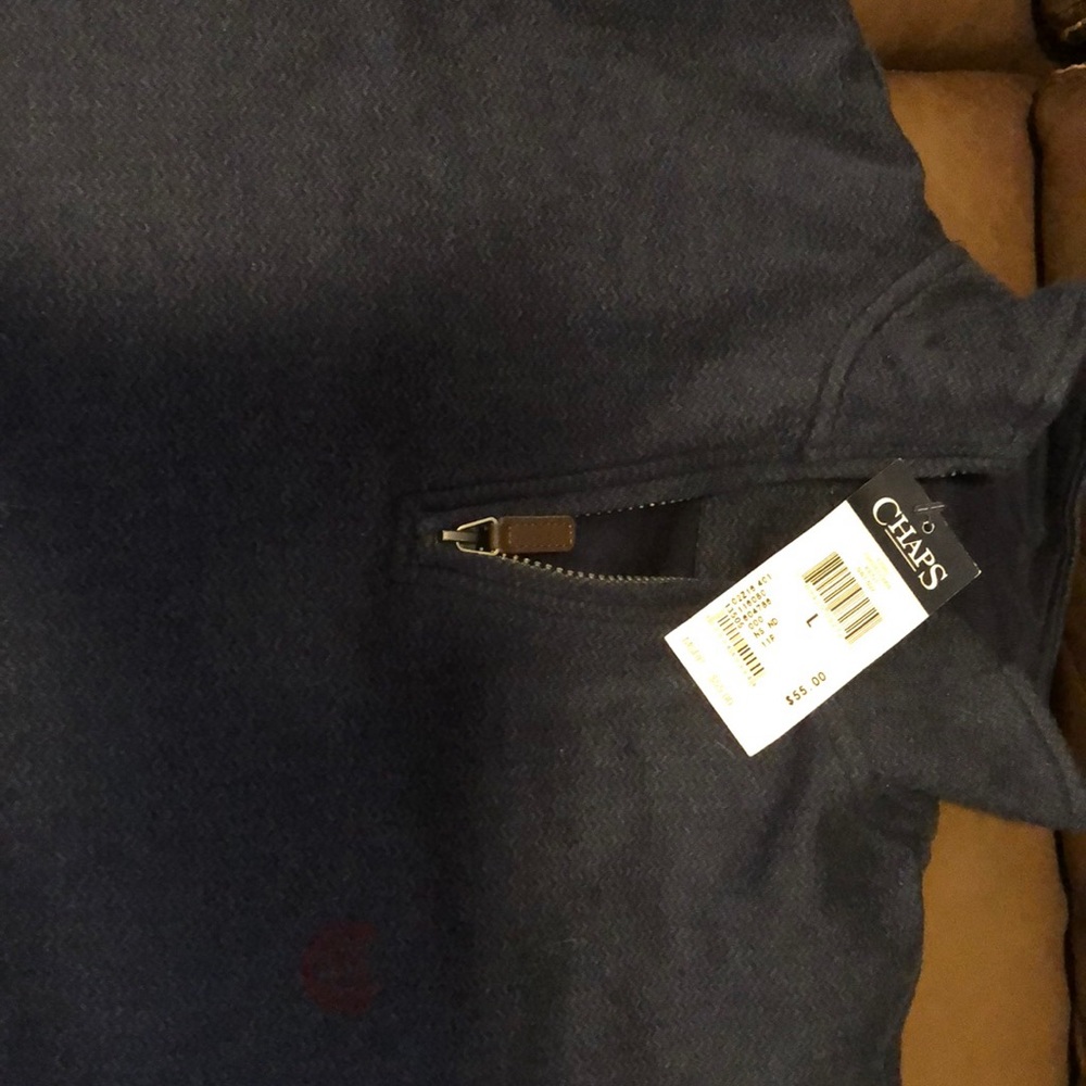 Men’s large zip up sweater